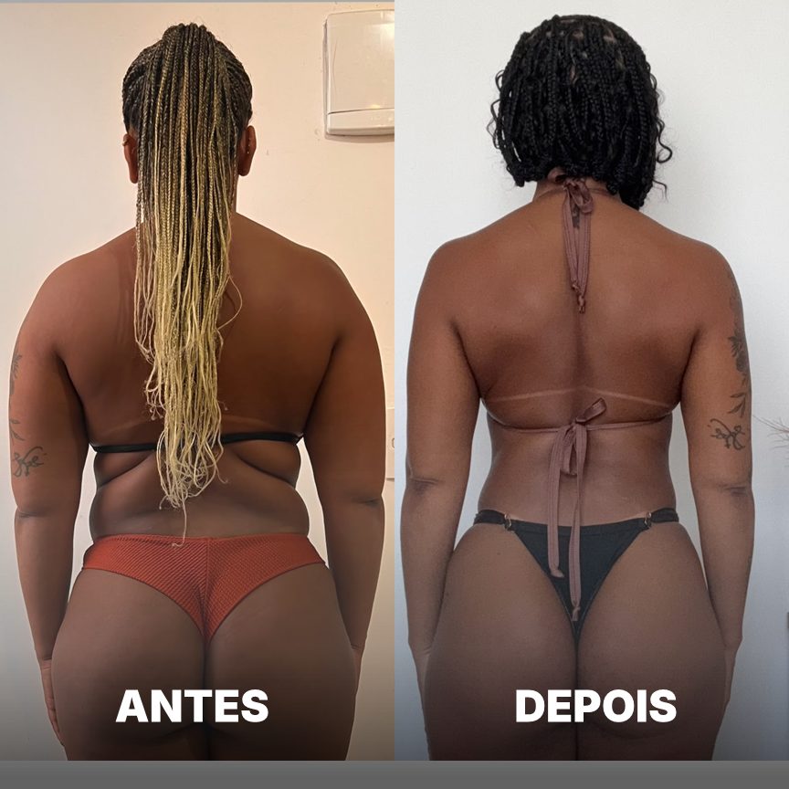 Antes e depois de aluno do Team Léo Firmino, resultado 4