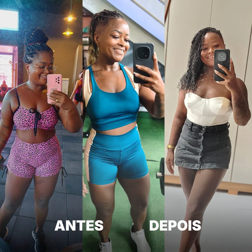 Antes e depois de aluno do Team Léo Firmino, resultado 10